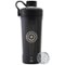 BlenderBottle - Marvel Series Radian 26 oz. Double Vacuum Insulated Stainless Steel Water Bottle/Shaker Cup - Matte Black-Angle_Standard
