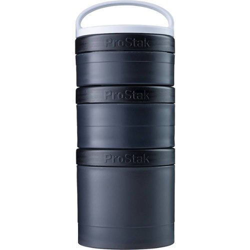 BlenderBottle - ProStak Expansion Pak with Handle (100cc+150cc+250cc Jars Included) - Black