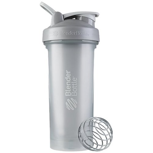 BlenderBottle - Classic V2 28 oz Water Bottle/Shaker Cup - Pebble Gray-Angle_Standard 