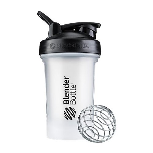 

BlenderBottle - Classic V2 20 oz Water Bottle/Shaker Cup - Black/Clear
