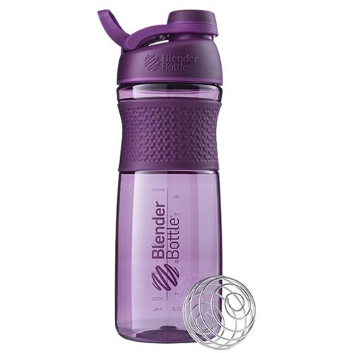 BlenderBottle - SportMixer 28 oz Water Bottle/Shaker Cup - Plum