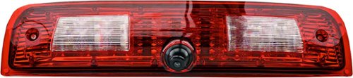 EchoMaster - Third Brake Light Back-Up Camera for Select 2008-2020 RAM Trucks - Red