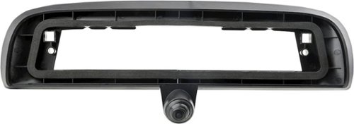 EchoMaster - Third Brake Light Back-Up Camera for Select 2014-2019 Chevrolet Silverado and GMC Sierra Trucks - Black