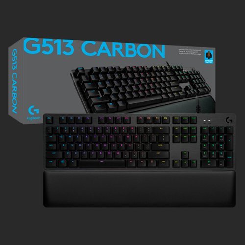 G513 Backlit Mechanical Gaming Keyboard Logitech G513 Full size Wired Mechanical GX Brown Tactile Switch
