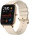 Amazfit - GTS Smartwatch Aluminum 41.9mm - Desert Gold With Silicone Band-Left_Standard 