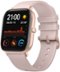 Amazfit - GTS Smartwatch Aluminum 41.9mm - Rose Pink With Silicone Band-Left_Standard
