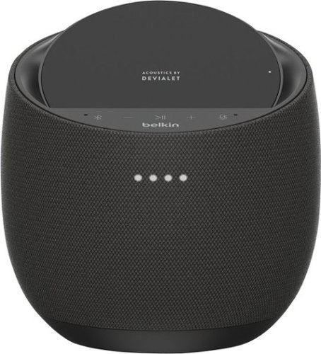 Belkin SoundForm Elite Hi-Fi Smart Speaker + Wireless Charger - Black WORLDWIDE DELIVERY