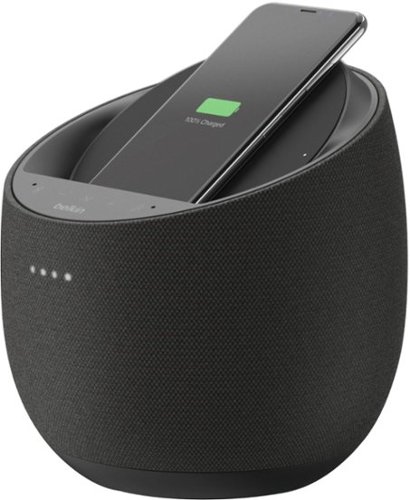 Belkin SoundForm Elite Hi-Fi Smart Speaker + Wireless Charger - Black HOW TO BUY