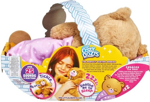 Moose Toys Cozy Dozy Bear GLOBAL SHIPPING