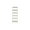 Sauder - Trestle Collection 5-Shelf Bookcase - Chalked Chestnut-Front_Standard