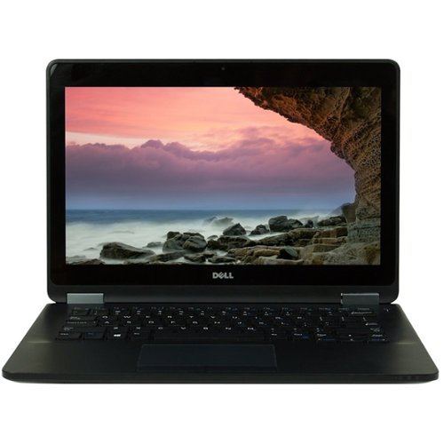 Dell - Latitude 12.5" Refurbished Laptop - Intel Core i7 - 16GB Memory - 512GB SSD - Black-Front_Standard 