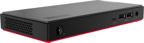  Lenovo - ThinkCentre M90n-1 Nano Desktop - Intel Core i5 - 8GB Memory - 256GB Solid State Drive - Black