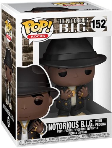 Funko POP! Rocks: Biggie - Notorious B.I.G. with Fedora - Multi WORLDWIDE DELIVERY