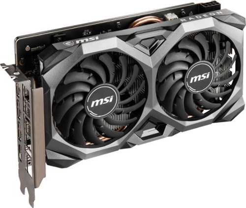 MSI AMD Radeon RX 5500 XT 8GB GDDR6 PCI Express 4.0 Graphics Card - Black/Gray BUY IN EUROPE