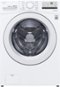 LG - 4.5 Cu. Ft. High Efficiency Stackable Front-Load Washer with 6Motion Technology - White-Front_Standard 