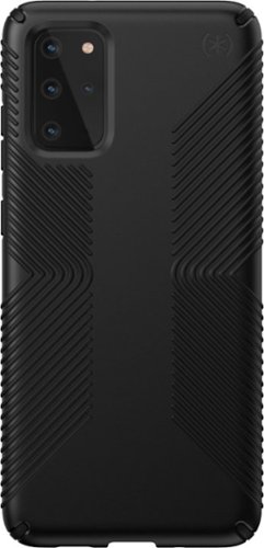Speck - Presidio Grip Case for Samsung Galaxy S20+ 5G - Black/Black