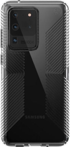 Speck Presidio Perfect Clear + Grip Case for Samsung Galaxy S20 Ultra 5G - Clear/Clear INTERNATIONAL SHIPPING