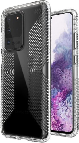 Speck Presidio Perfect Clear + Grip Case for Samsung Galaxy S20 Ultra 5G - Clear/Clear WORLDWIDE DELIVERY