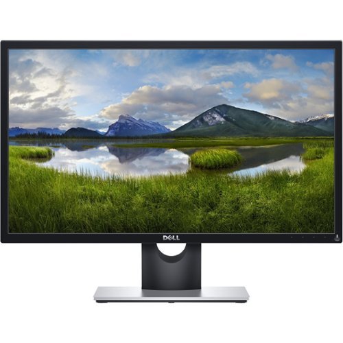 Dell - 24" LED FHD FreeSync Monitor - Black-Front_Standard 