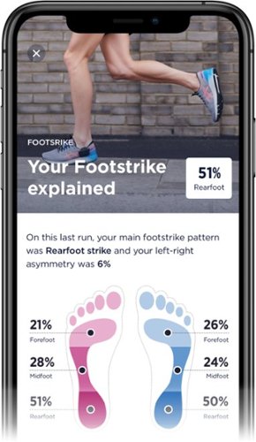 NURVV Run Insole Activity Tracker GPS (Extra Large) (US Women's 12-13/ Men's 11-12) - Gray WORLDWIDE DELIVERY