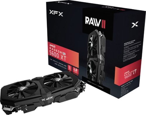 XFX AMD Radeon RX 5600 XT RAW II PRO 6GB GDDR6 PCI Express 4.0 Graphics Card SHOP ONLINE