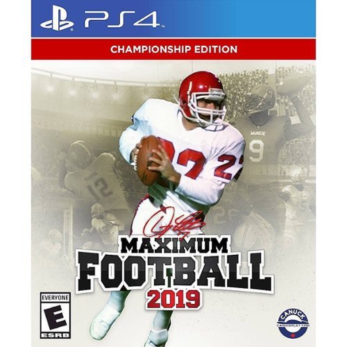 Doug Flutie's Maximum Football 2019 Championship Edition - PlayStation 5, PlayStation 4-Front_Standard 