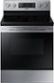 Samsung - 5.9 cu. ft. Freestanding Electric Range with Self-Cleaning - Stainless Steel-Front_Standard 