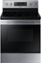 Samsung - 5.9 cu. ft. Freestanding Electric Range with Self-Cleaning - Stainless Steel-Front_Standard
