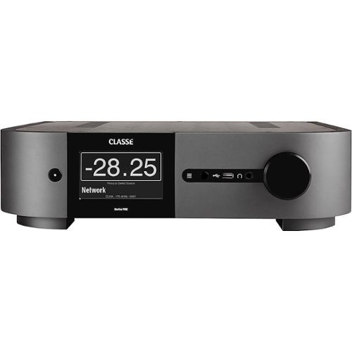 Image of Classe - Delta PRE Preamp with DAC - Architectural Gray And Black