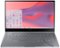 Samsung - Galaxy 13.3" 4K Ultra HD Touch-Screen Chromebook - Intel Core i5 - 8GB Memory - 256GB SSD - Mercury Gray-Front_Standard