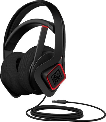  HP OMEN - Mindframe Prime Wired Gaming Headset for PS4, PC, and Mac - Black
