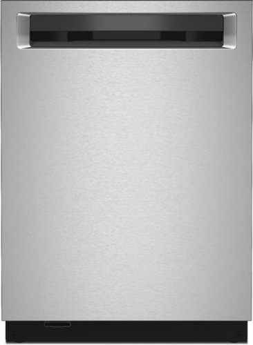 KitchenAid - Top Control Built-In Dishwasher with Stainless Steel Tub, FreeFlex™ Third Rack, 44dBA - Stainless steel