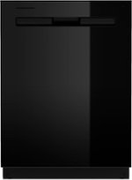 Maytag - Top Control Built-In Dishwasher with Stainless Steel Tub, Dual Power Filtration, 3rd Rack, 47dBA - Black - Front_Standard
