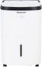 Honeywell - Smart WiFi Energy Star Dehumidifier for Basements & Rooms Up to 4000 Sq.Ft. with Alexa Voice Control & Anti-Spill Design - White-Front_Standard
