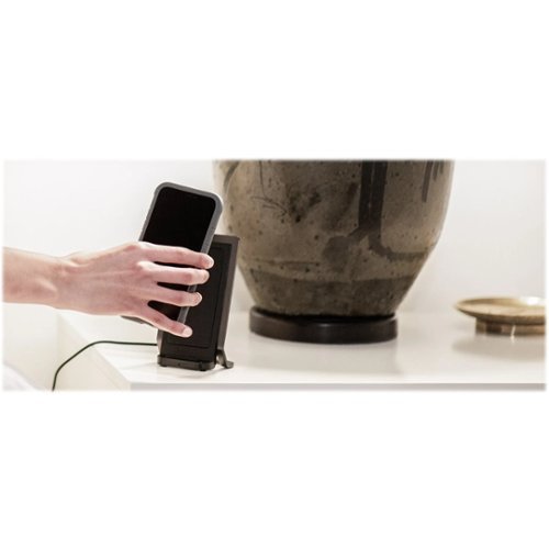 Raptic Vertical 10W Wireless Charging Pad for iPhone/Android - Black SHOP ONLINE