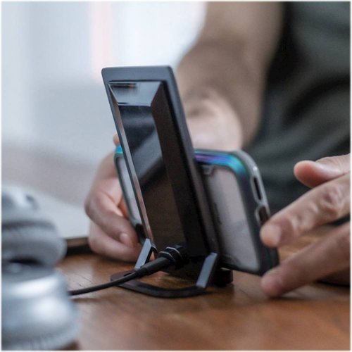 Raptic Vertical 10W Wireless Charging Pad for iPhone/Android - Black BUY ONLINE