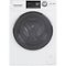 GE - 2.4 Cu. Ft. Front Load Washer and Electric Dryer Combo with Steam - White-Front_Standard 