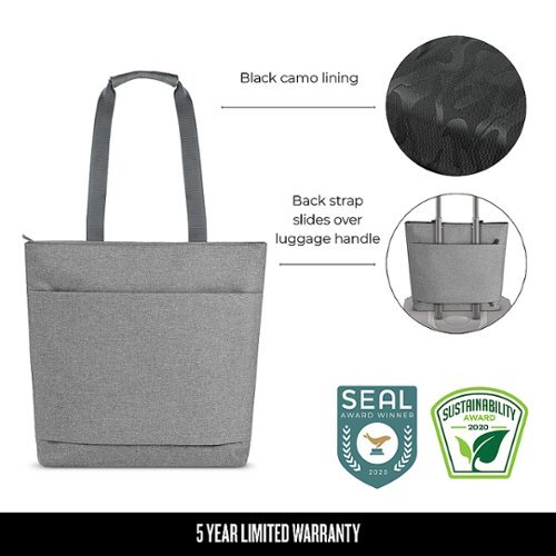 Solo New York 15.6 Re:store Tote - Heather Grey HOW TO BUY
