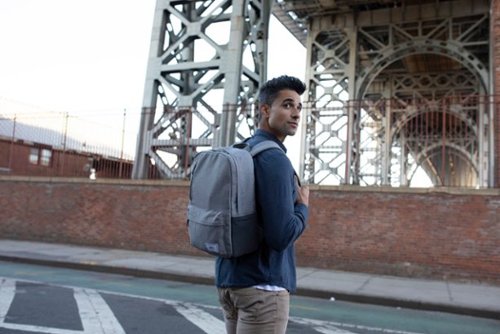 Solo New York Recycled Re:Cover 15.6 Laptop Backpack - Heathered Gray BUY IN AUSTRALIA