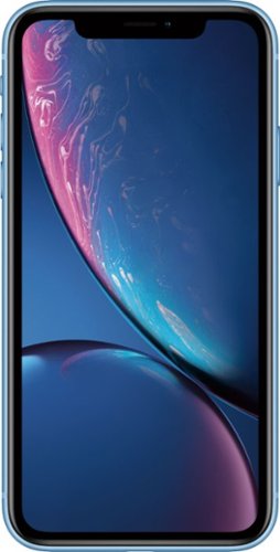 Apple - Pre-Owned Excellent iPhone XR 256GB (Unlocked) - Blue-Front_Standard 