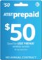 AT&T - $50 Prepaid Card - Blue-Front_Standard