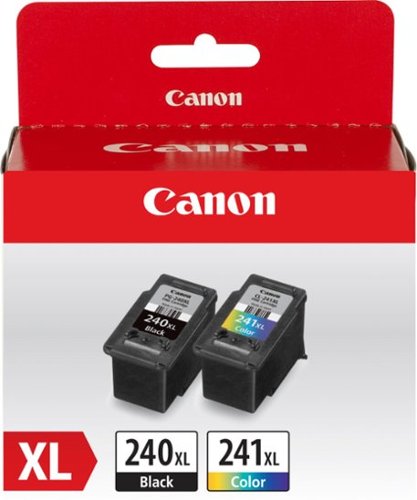 Canon - PG-250/CLI-251 5-Pack Standard Capacity - Pigment Black, Black, Cyan, Magenta, Yellow Ink Cartridges - Black/Cyan/Magenta/Yellow-Front_Standard 