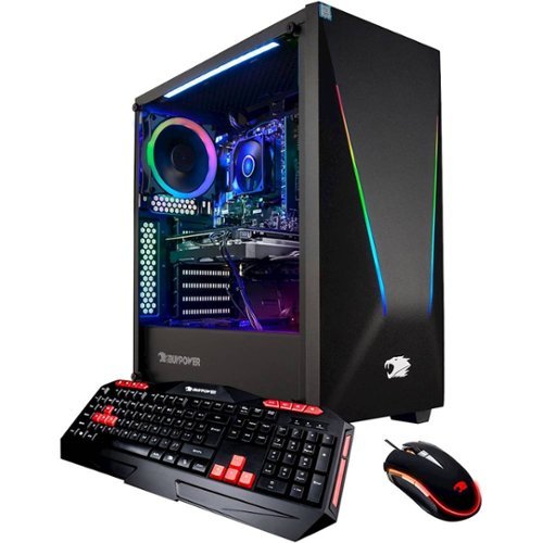  iBUYPOWER - Trace Gaming Desktop - AMD Ryzen 7-Series - 3700X - 16GB Memory - NVIDIA GeForce GTX 1660 Ti - 1TB HDD + 240GB SSD - Black