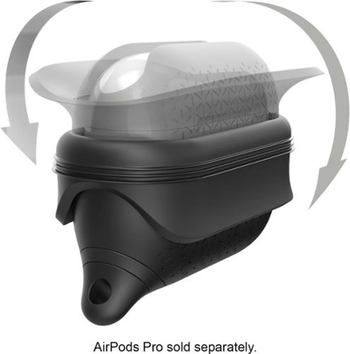 Catalyst Waterproof Premium Textured Case For Apple AirPods Pro - Stealth Black SHOP ONLINE