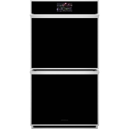 Monogram - Minimalist Collection 27" Built-In Double Electric Convection Wall Oven - Stainless steel