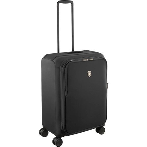 Victorinox Connex 26 Expandable Spinner - Black GLOBAL SHIPPING