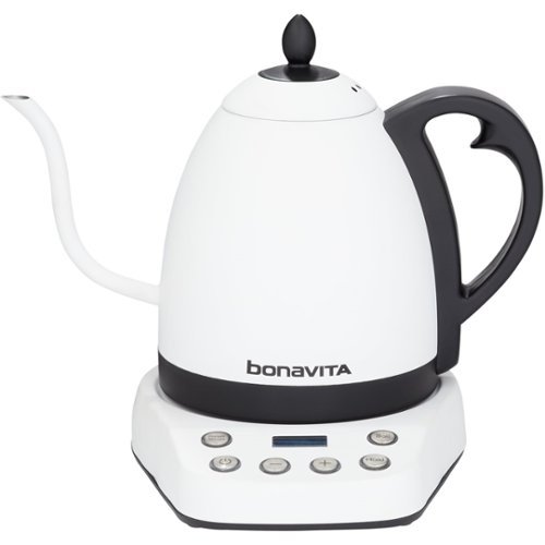 Bonavita - 1L Electric Kettle - Matte White-Front_Standard 