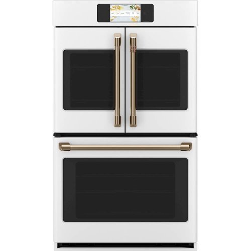 Café - Professional Series 30" Built-In Double Electric Convection Wall Oven, Customizable - Matte White