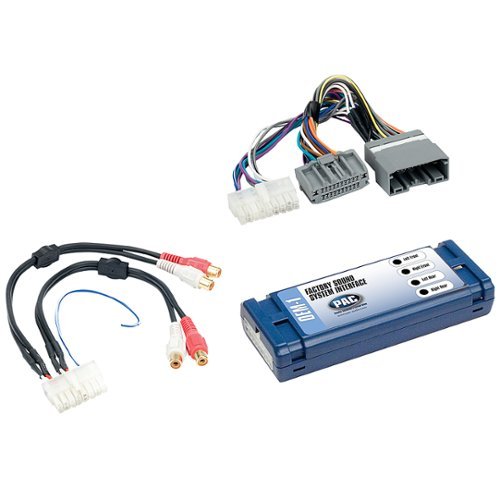 PAC - Amplifier Integration Interface for Select Chrysler, Dodge, Jeep, RAM, and Mitsubishi Vehicles - Blue