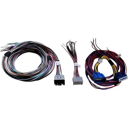 PAC - Wiring Harness for Select Ford Vehicles - Blue/Red/Yellow